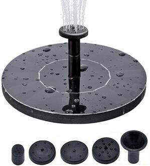 5.3 "Solar Ronde Fontein Drijvende Fontein Fontaine Voor Tuindecoratie Solar Fontein Zwembad Vijver Waterval