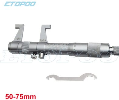 5-30/25-50/50-75/75-100Mm/100-125Mm/125-150Mm/150-175Mm Inside Micrometer Schroef Gauge Metrische Micrometers Carbide Meetinstrumenten 50-75mm