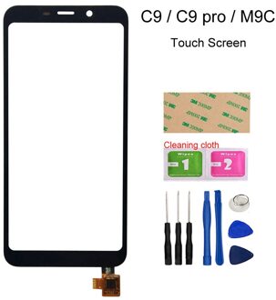 5.45 ''Touch Sensor Panel Voor Meizu C9 Pro/M9C/ C9 Glas Touch Screen Digitizer Panel Reparatie Deel zwart Tool
