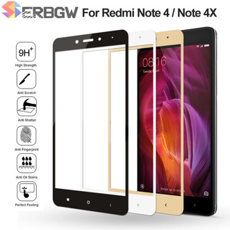5.5 inch Tempered Glass For Xiaomi Redmi Note 4 Global version Screen Protector For Redmi Note 4X Pro Glass Protective Film Case
