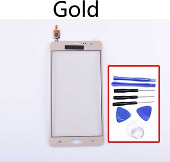 5.5 "Voor Samsung Galaxy On7 G6000 Touch Screen Panel Sensor Digitizer Glas Touchscreen GEEN LCD goud-met tool