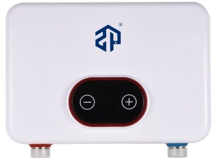 5.5KW Tankless Heater 220V Instant Water Heater LED Digital Display 30-55 ℃ with Overheating Protection Function