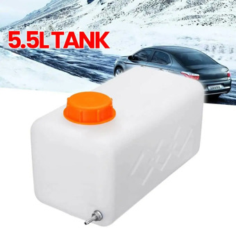 5.5L Plastic Fuel Tank Gasoline Petrol Storage Canister Water Can Air Diesel Parking Heater Auto Accessories for Car Truck