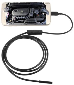 5.5Mm Hd IP67 Waterdichte Android Telefoon Computer Usb Endoscoop Video Industriële Pijpleidingen Auto Endoscoop 1 Meter Werken Lengte