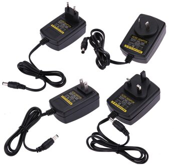 5.5Mm X 2.5Mm Universele Schakelaar Voeding 100-240V Ac Naar Dc 24V Converter Power adapter 2A Charger Eu Au Vs Uk Plug