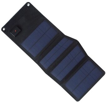 5.5V 7W opvouwbare Zonnepaneel USB Lader draagbare powerbank 4 panelen stof batterij outdoor lading kamp mobiele telefoon cargador