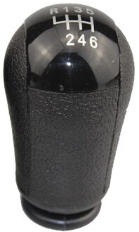 5 6 Speed Mt Auto Shift Pookknop Hendel Gaitor Shifter Boot Cover Voor Ford Focus 2 MK2 2005 2006 2007 6 speed zwart