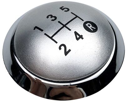 5/6 Speed Pookknop Cap Cover Emblem Badge Voor Toyota Corolla 1.8MT 2007 RAV4 Avensis Yaris D4D urban Altis Scion Tc 5 Speed zilver