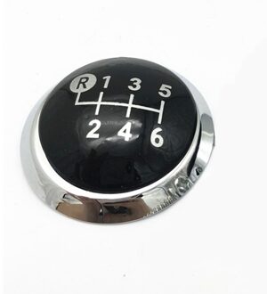 5/6 Speed Pookknop Cap Cover Emblem Badge Voor Toyota Corolla 1.8MT 2007 RAV4 Avensis Yaris D4D urban Altis Scion Tc 6 Speed zwart