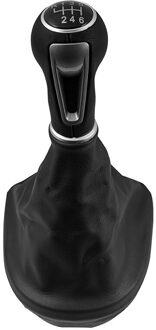 5/6 Speed Pookknop Pu Leather Gaiter Boot Cover Case Shifter Lever Stick Voor Seat Leon Ii Toledo Iii altea Xl 2005 6 Speed uitrusting case