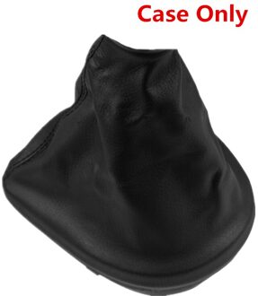 5/6 Speed Pookknop Pu Leather Gaiter Boot Cover Case Shifter Lever Stick Voor Seat Leon Ii Toledo Iii altea Xl 2005 Case enkel en alleen