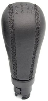 5 6 Speed Pookknop Stick Hand Genaaid Leer Shift Handbal Voor Volvo V70 02 03 04 05 06 07 08 09 Handleiding