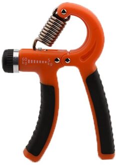 5-60Kg Verstelbare Hand Grijper Onderarm Uitoefenaar Grip Pols Training Verhogen Sterkte Lente Vingerknelbeveiliging Carpaal Expander Goud