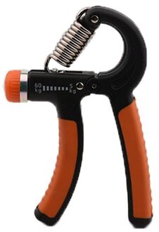 5-60Kg Verstelbare Hand Grijper Onderarm Uitoefenaar Grip Pols Training Verhogen Sterkte Lente Vingerknelbeveiliging Carpaal Expander Rood