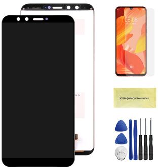 5.65 ''Originele Display Voor Huawei Honor 9 Lite Lcd Touch Screen Voor Huawei Honor 9 Lite LLD-L31 Lcd Display digitizer Vergadering zwart nee kader