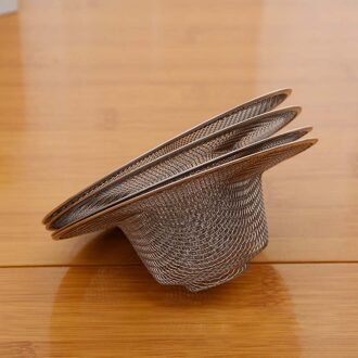 5/7/9/11Cm Mesh Afvoer Rvs Afvoer Mesh Keuken Afvoer Overgebleven Rijst Residu Filter strooien Hoed Afvoerputje Keuken Gereedschap 5stk / 7cm