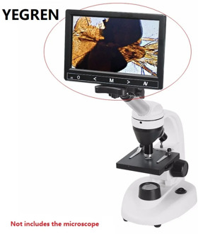 5 7 9 Inches HD LCD Displayer with WF10X Eyepiece for Stereo or Biological Microscope Electronic Eyepiece Monitor Screen Video