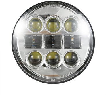 5.75 Inch Led Koplamp 45W Koplamp Voor Harley Dyna Sportster Iron 883 chroom
