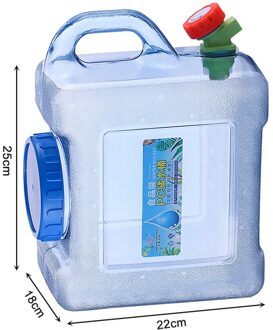 5/8/12L Outdoor Water Emmer Draagbare Tank Container Met Kraan Voor Camping Wandelen Auto Rijden Huishoudelijke Water opslag Gereedschap 8L