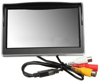 5 "800*480 Tft Lcd Hd-scherm Monitor Car Rear Achteruitkijkspiegel Backup Camera