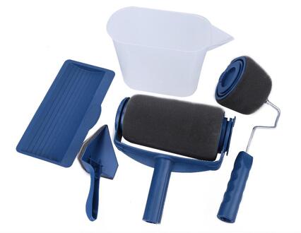 5/8Pcs Verf Roller Multifunctionele Huishoudelijke Gebruik Muur Decoratieve Verf Roller Borstel Tool Schilderij Borstels Set 5stk