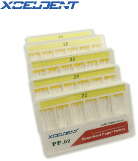 5 boxes Dental Absorbent Paper Points Root Canal Endodontics Cotton Fiber Tips Dentistry Material