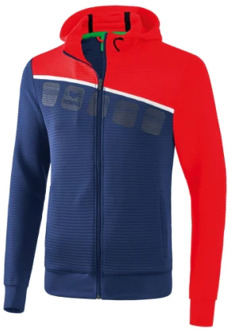 5-C Trainingsjack - Jassen  - blauw donker - 128