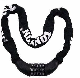 5 Cijferige Wachtwoord Fiets Lock Beveiliging Anti Diefstal Slot Scooter Fiets Moto Combinatie Wachtwoord Kabelslot Fiets Accessoires