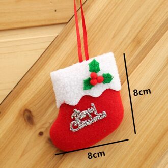 5 Coach Vervoer Kerst Trein Speelgoed Ornament Geschilderd Hout Kerst Cake Tafel Decoratie Met Santa/Beer Xmas jaar Sock Pendant