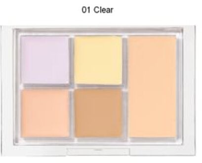 5 Color Concealer Palette 01 Clear