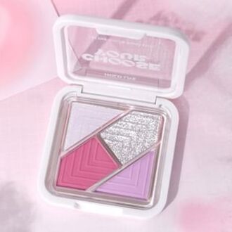 5 Colors Eyeshadow Palette - H08 #H08 - 5.6g