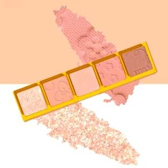 5 Colors Eyeshadow Palette - Walnut Milk #04 Walnut Milk