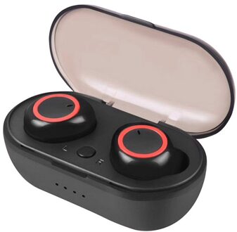 5 Core Draadloze Oordopjes Transpiratie Bluetooth 5.0 In-Ear Microfoon Stereo Hoofdtelefoon In-Ear Oordopjes Mini Headset 3D stereo Met Mic