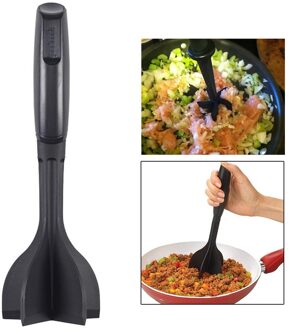 5 Curve Bladen Gemalen Vlees Chopper Hoge Temp Stamper Koken Gebruiksvoorwerp Keuken zwart B