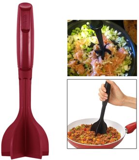 5 Curve Blades Grond Rundvlees Stamper Hittebestendige Vlees Stamper Hamburger Vlees rood