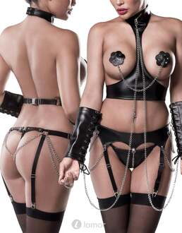 5-delig erotische set van Grey Velvet, GV20202 - Maat: S/M