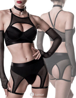 5-delige Erotische lingerie set, GV20208 (2XL) - Size: 2XL