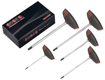 5-delige zeskantschroevendraaier T-handgreepset 2057