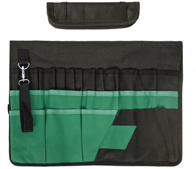 5 Gallon Emmer Tool Organizer Opbergtas 42 Zakken Tuin Hand Tool Kits Tote Pouch Oxford Doek Tuinieren Tool Bag groen