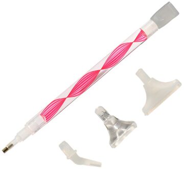 5 Hoofd/Set Punt Boor Pen Crystal 5D Diamant Schilderij Pen Diy Arts Ambachten Kruissteek Borduren Naaien Handgemaakte accessoires Rood