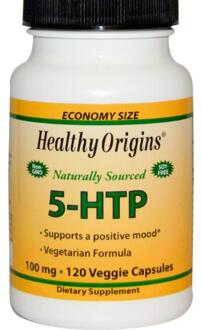 5-HTP, natuurlijk, 100 mg 120 Capsules - Healthy Origins