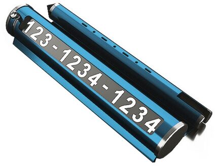 5 In 1 Auto Styling Tijdelijke Parking Nummerplaat Auto Mobiele Telefoon Houder Auto Safty Hamer Snijder Auto Aromatherapie Auto accessoire Blauw