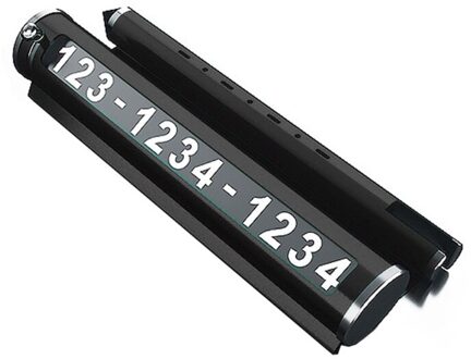 5 In 1 Auto Styling Tijdelijke Parking Nummerplaat Auto Mobiele Telefoon Houder Auto Safty Hamer Snijder Auto Aromatherapie Auto accessoire zwart