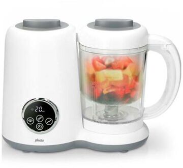 5 in 1 babyvoeding foodprocessor Alecto Wit