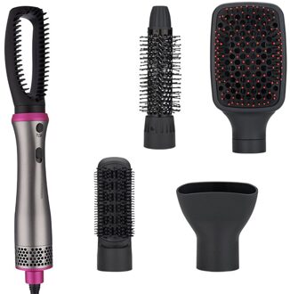 5 In 1 Een Stap Föhn En Volumizer Cepillo Secador De Pelo Haar Blower Borstel Air Brush Haardroger haarborstel Gereedschap ons aansluiten