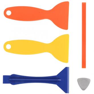 5 in 1 Mobiele Telefoon Tablet Demonteren Tool Kit Plastic Reparatie Pry Combinatie Batterij Koevoet