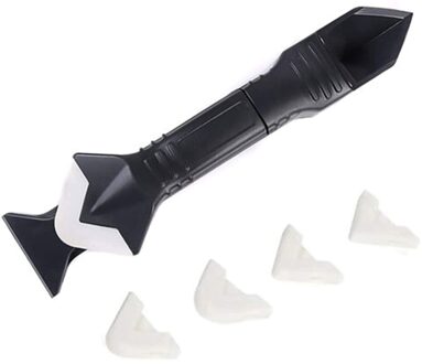 5 In 1 Siliconen Remover Kalefateren Finisher Kit Glad Met Naad Tape Plastic Handgereedschap Set Accessoires Schraper Grout Kit gereedschap B