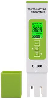 5 In 1 Water Quality Tester Tds/Ec/Zoutgehalte/S.G./Temperatuur Meter Voor Thuis, Zwembad N1HF