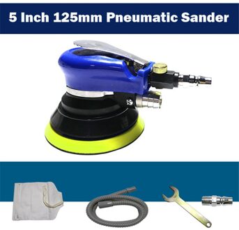 5 Inch 125Mm Pneumatische Schuurmachine Polijstmachine Polijstmachine Slijpen Schuren Tool Auto Accessoires Onderhoud Auto Detailing # Yl10