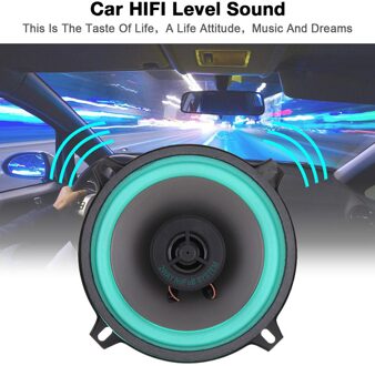 5 Inch 2 Weg Auto Hifi Coaxiale Luidspreker VO-502 100W 4 Ohm Universele Auto Speaker Deur Auto Audio Luidspreker 130x130mm